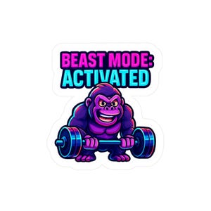 Beast Mode Activated | Neon Gorilla Gym