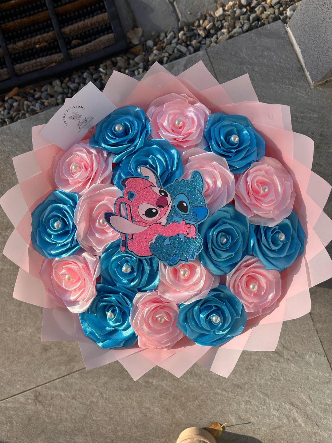 Stitch Eternal Roses Stitch & Angel Eternal Rose Bouquet - Etsy