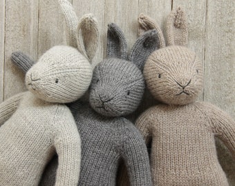 knit plush animals