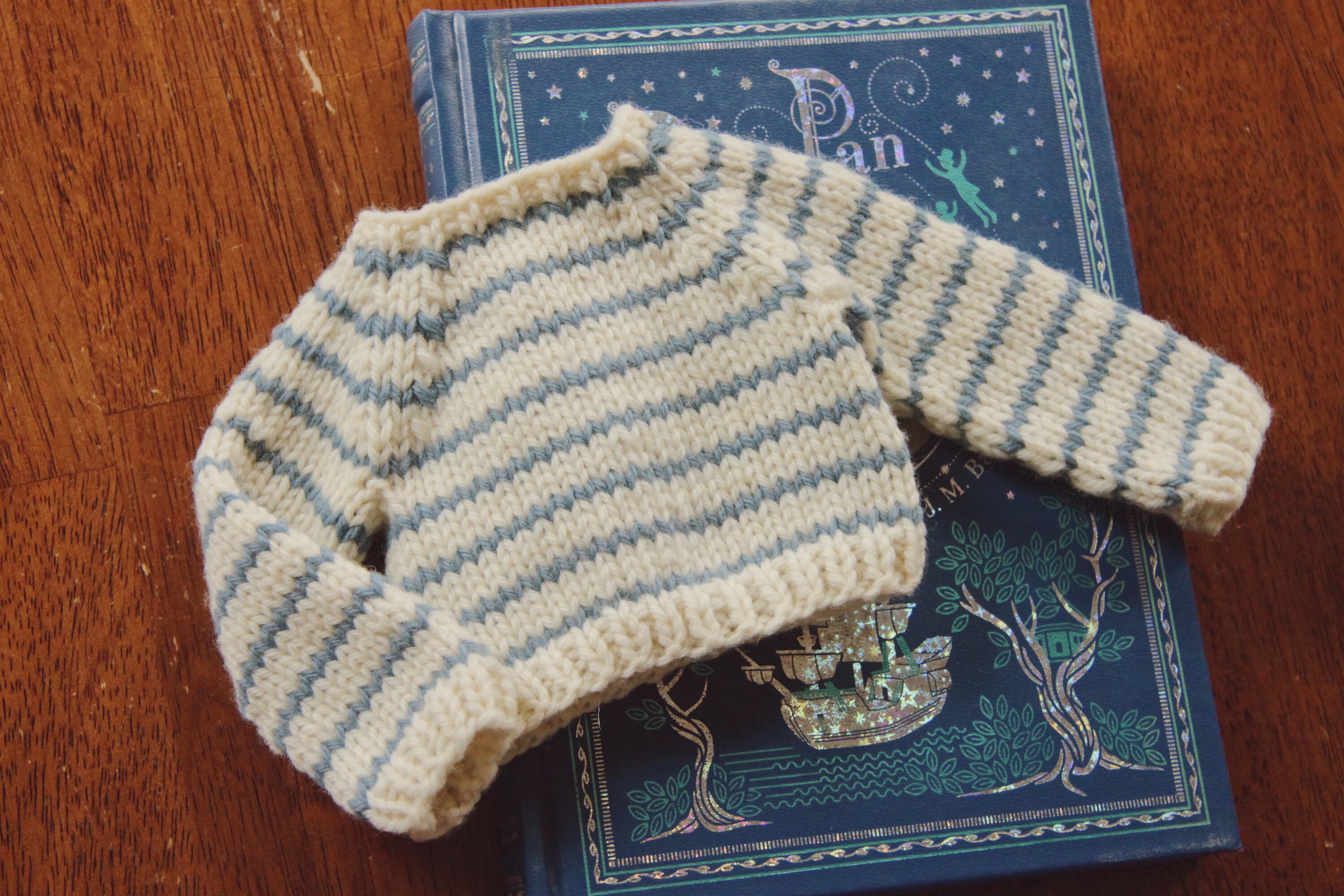 Knitting pattern Cropped Sweater Doll Dress Up jumper PDF Etsy