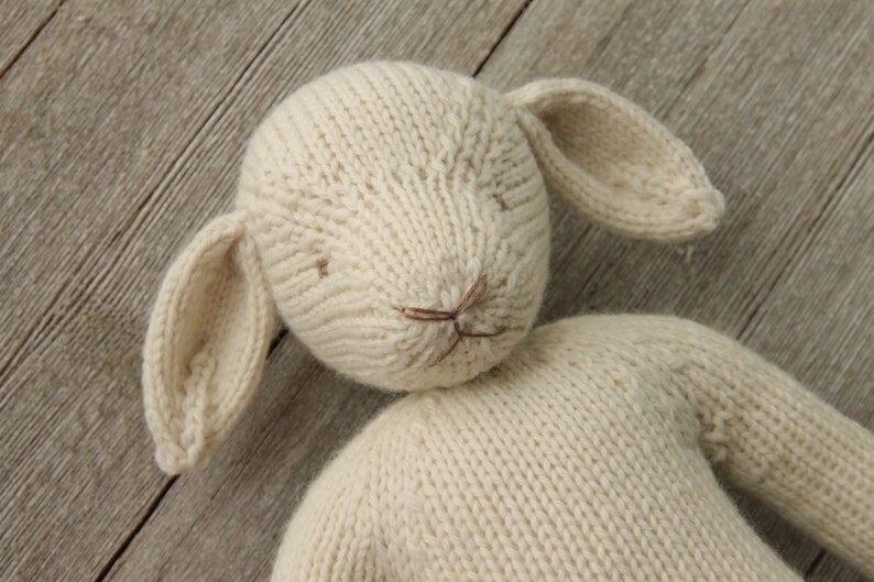 Knitting pattern lamb sheep Doll Dress Up pdf tutorial Easter Etsy