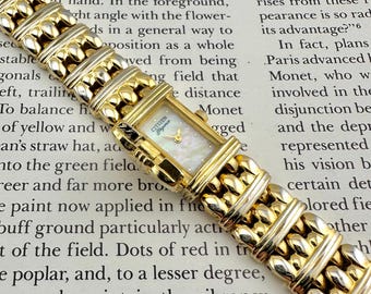 Elegancki damski zegarek Citizen Elegance w kolorze złota, z tarczą z masy perłowej, klasyczny, prezent dla niej