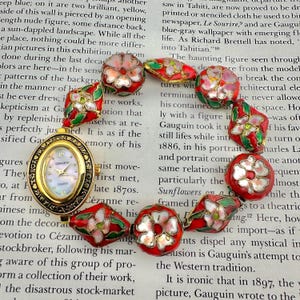 Gruen Red Watch - Etsy display picture 1