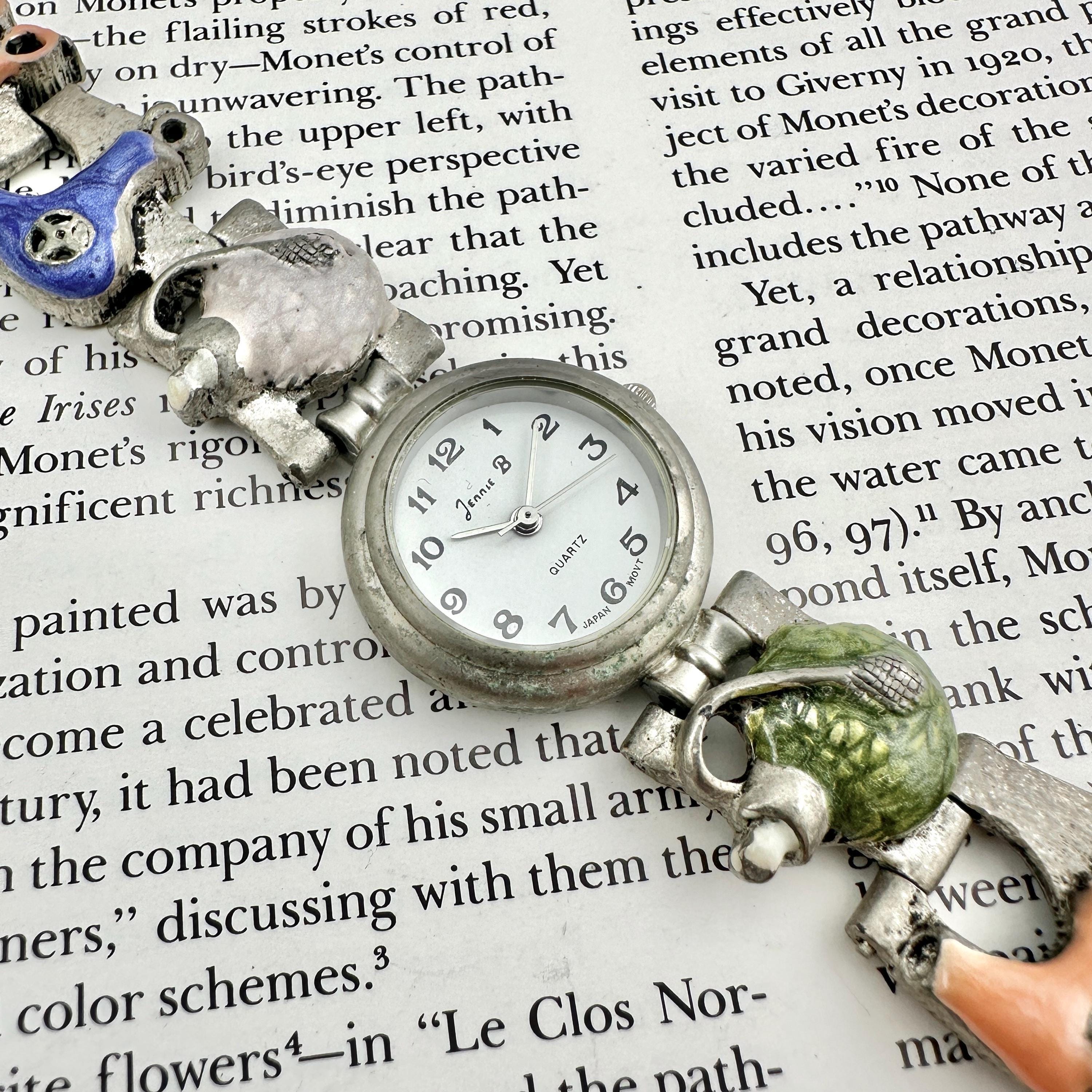 ISO Jennie B vintage pansy flower watch Vintage Jennie B Watches - Etsy main image 3