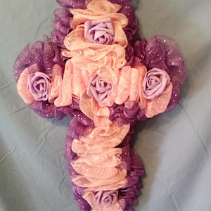 Easter Cross Wreath