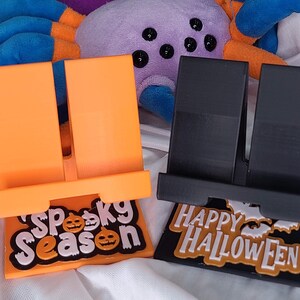 Halloween 3D-geprinte telefoonstandaard - Samsung/iPhone/Google