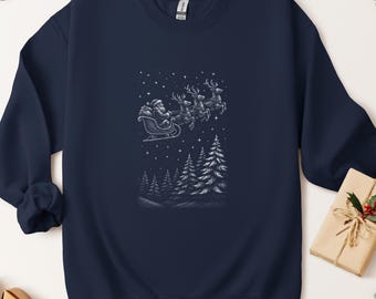 Winter Wonderland Sweater, Christmas Sweater, XMAS Crewneck, XMAS Gift Idea, Cozy Holiday Sweater, Cute Winter Sweatshirt, XMAS Party Outfit