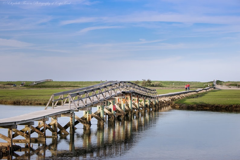 CAPE COD Photography SANDWICH Boardwalk, Pick Your Size Print, Town Neck Beach, Massachusetts, Coastal, Landscape, Atlantic, Ocean image 1