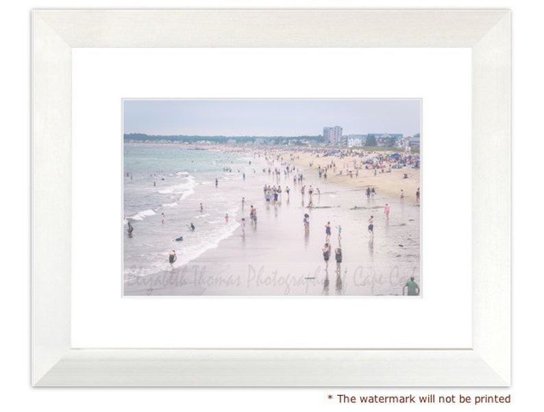 Atlantic Ocean Liz Thomas Coastal Nature MAINE Photography ~ OLD ORCHARD Beach Sand Muted Colors Scenic Landscape Travel Art
