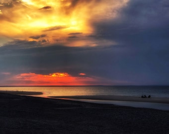 SANDY NECK Beach in BARNSTABLE on Cape Cod, Massachusetts, Sunset, Atlantic, Ocean, Travel, Photography, Coastal, New England, Liz Thomas