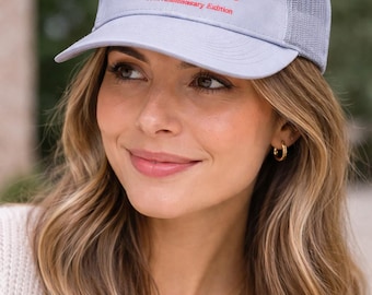 Vtg GOO GOO CLUSTER Cap Hat 75th Anniversary Edition Mesh Back Snapback Truckers