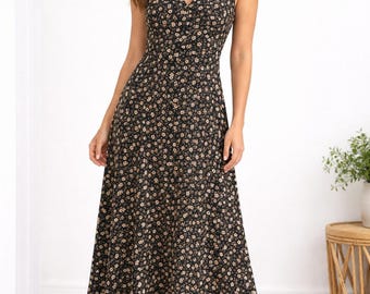 Jonathan Martin Vintage women's Cottagecore dress size 9/10