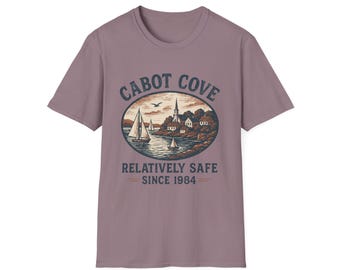 Vintage Cabot Cove T-Shirt: Nautical Coastal Tee
