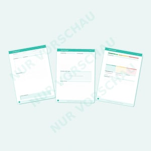 Lecture Notes Template A4 | Cornell Method | Printable | Study Planner PDF