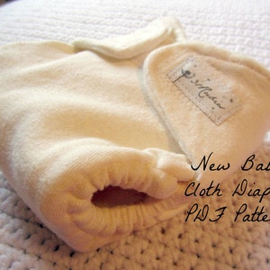 Cloth Diaper Pattern PDF New Babe