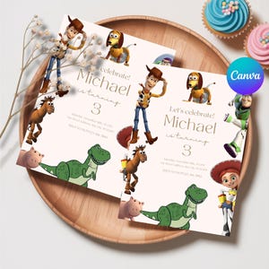 Two Infinity and Beyond, Digital Birthday Invitation, Kids Birthday Invites, E-invite, Digital Invite, Card Invite, Boy Birthday