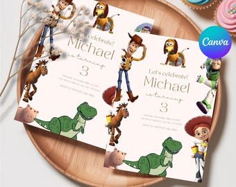 Two Infinity and Beyond, Digital Birthday Invitation, Kids Birthday Invites, E-invite, Digital Invite, Card Invite, Boy Birthday