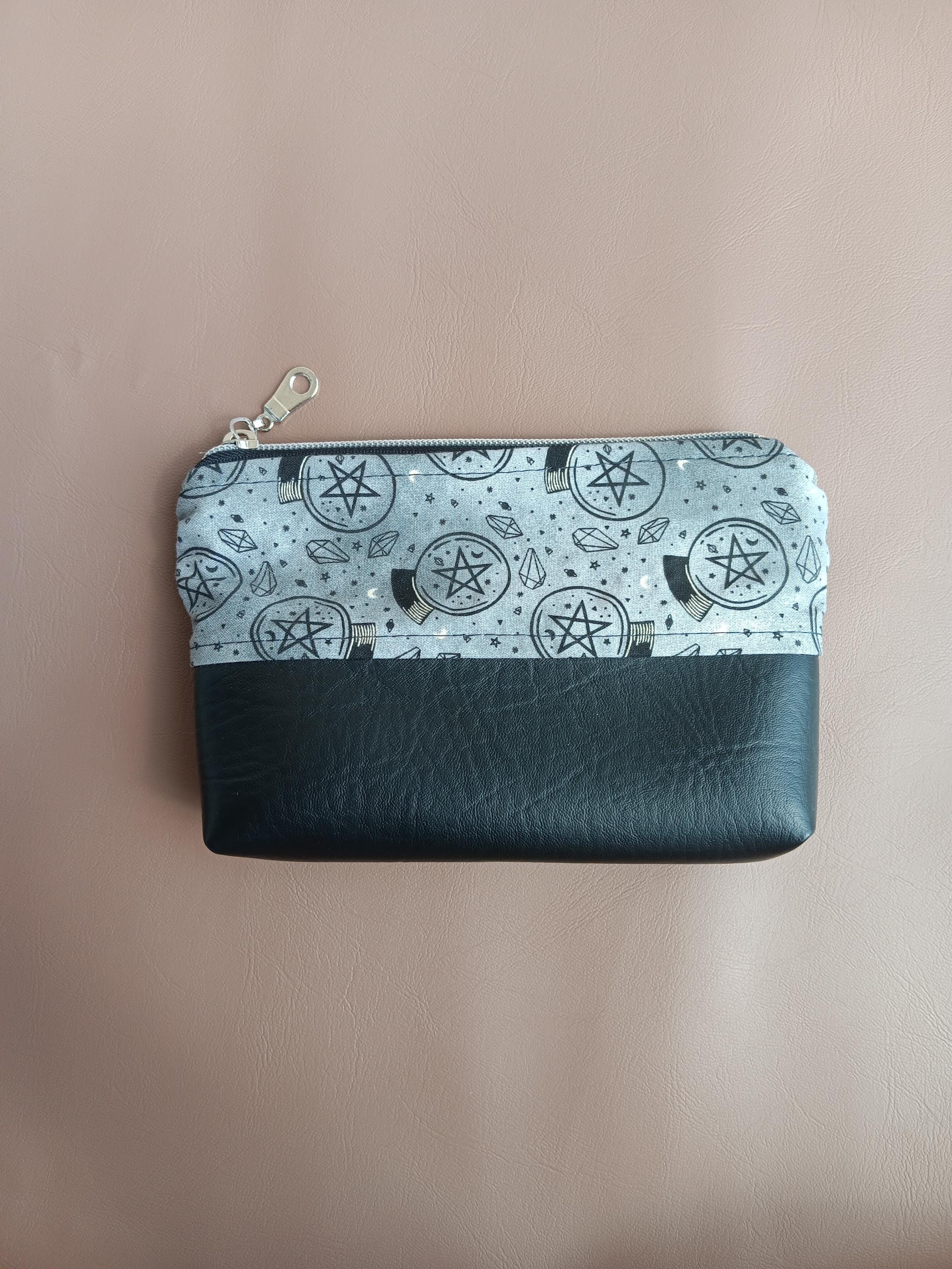 Pentagram Small Zippered Pouch