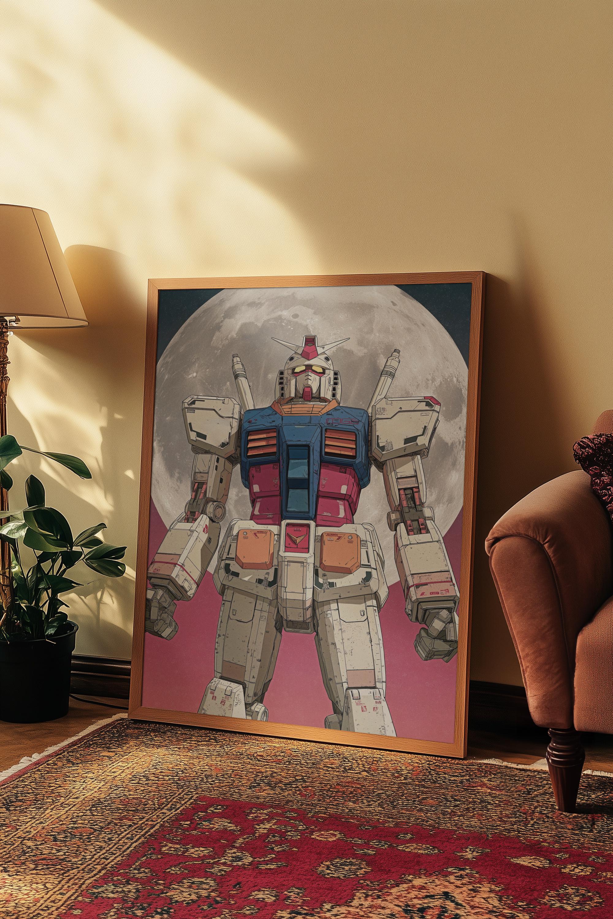 Gundam Art Print - Etsy