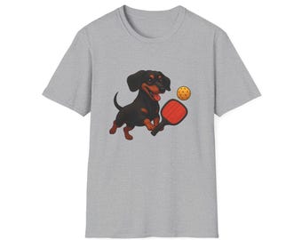 Dachshund Playtime T-Shirt | Funny Pet Lover Gift | Dog Mom Apparel | Animal Lover Tee | Dog Play T-Shirt