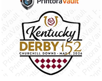 152º Derby de Kentucky 2026 PNG SVG PDF 17 (Descarga digital)