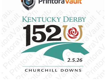 152e Kentucky Derby 2026 PNG SVG Pdf 5 (digitale download)