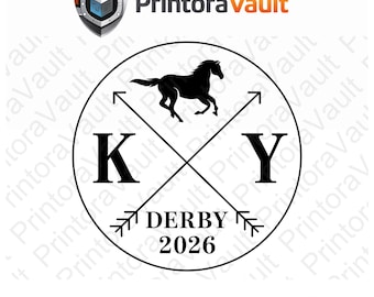 152e Kentucky Derby 2026 PNG SVG Pdf 32 (digitale download)