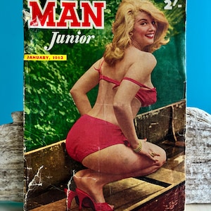 Man Junior Magazine, 1962 Men’s Magazine, men’s interest