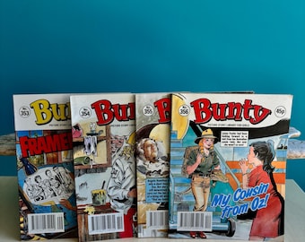 Revistas Bunty de 1990 a 1992, novelas gráficas para chicas, cómics ingleses para chicas. 15 números disponibles.