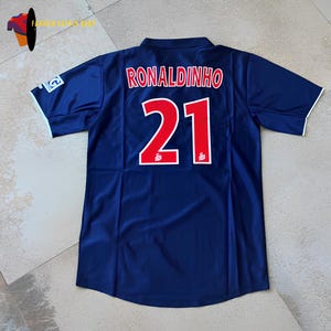 パリ・サンジェルマン ロナウジーニョ RONALDINHO 21 半袖 シャツ パリ・サンジェルマン ロナウジーニョ RONALDINHO 21 半袖 シャツ