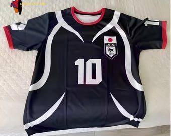 ブルーロックアニメジャージ：冴サッカーシャツ - 日本のコスプレスポーツウェアジャージ