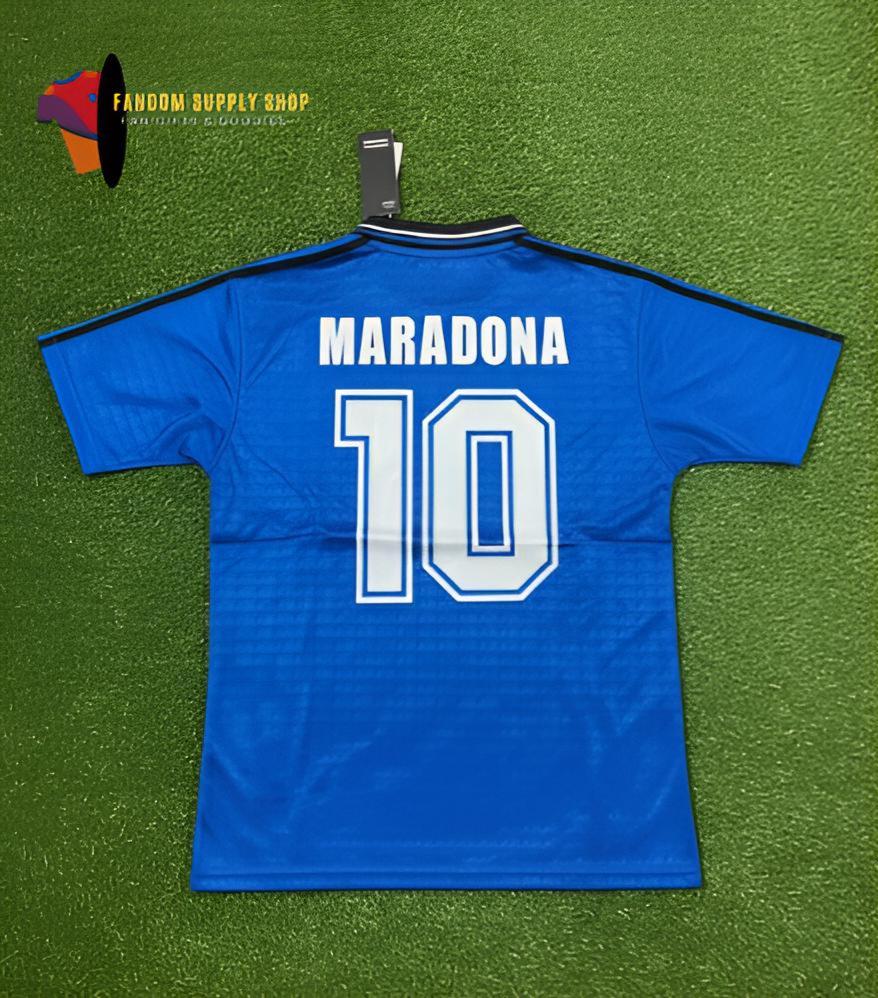 Felpa MARADONA Pibe De Oro Napoli 10 Autografo Nera Unisex Con