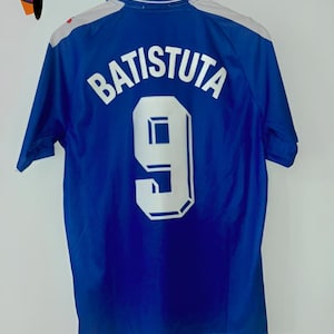 Batistuta shirt - Etsy España