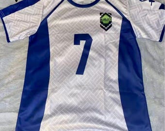 ブルーロックアニメサッカージャージ：サッカージャージ - コスプレシャツ - フットボールギフト - イサギ・バロウ・ニコ・ナギシャツ