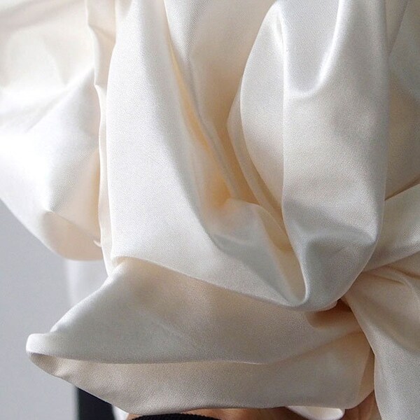 Ivory Pure Silk Taffeta SALE