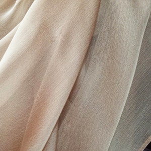 Gold Chiffon Shawl Wrap Scarf image 3