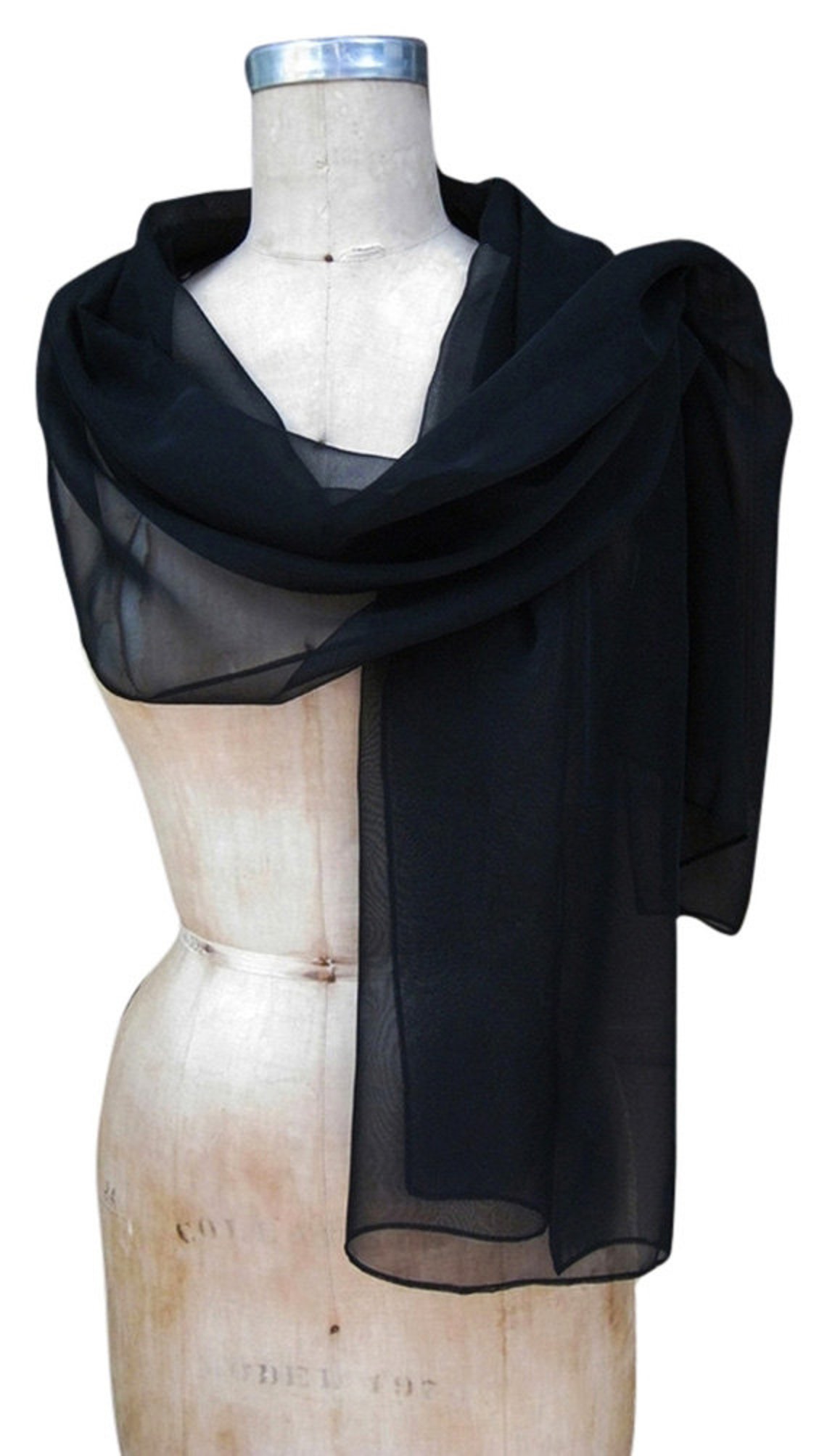 shawl wrap black