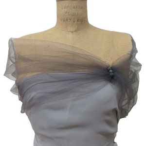 Gray Mesh Dress - Etsy