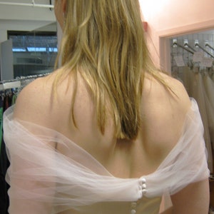 Tulle Shrug Wedding Made to Order