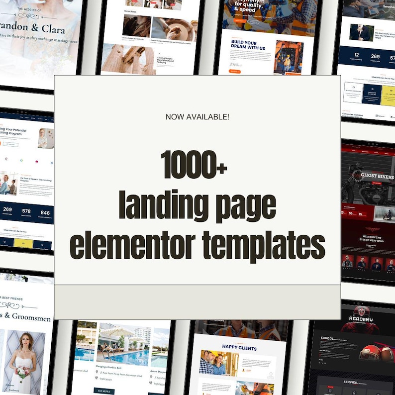 1000+ Elementor Landing Page Templates Readymade Elementor Pro