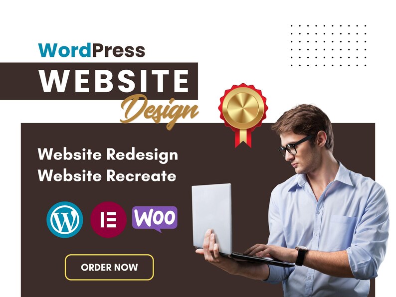 Create, Redesign Modern Business Recreate Wordpress Website Design or ...