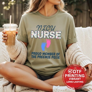 NICU Nurse Appreciation Shirt: Neonatal Caregiver Gift