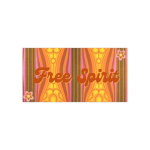 Bohemian Bumper Stickers - Vintage Free Spirit Design, Car Decals, Hippie Vibes, Home Decor, Gifts for Adventurers