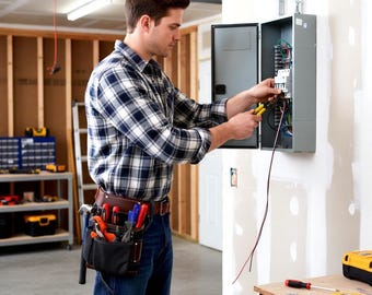 Cinturón de herramientas de cuero personalizado y hecho a mano: herramienta resistente para carpinteros, electricistas y contratistas. Regalo de estilo occidental de plena flor para él.