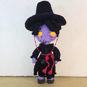 Jinu, KPop Demon Hunter Crochet Pattern: Amigurumi figure (PDF Download)