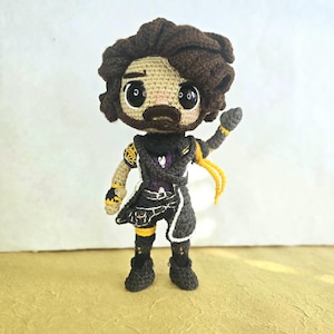 Gustave, Expedition Outfit, Crochet Pattern: Amigurumi instructions (PDF Download)