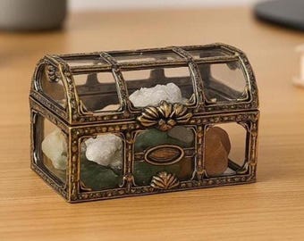 宝箱 小物入れ 中世ジュエリーボックス | ヴィンテージ イヤリング