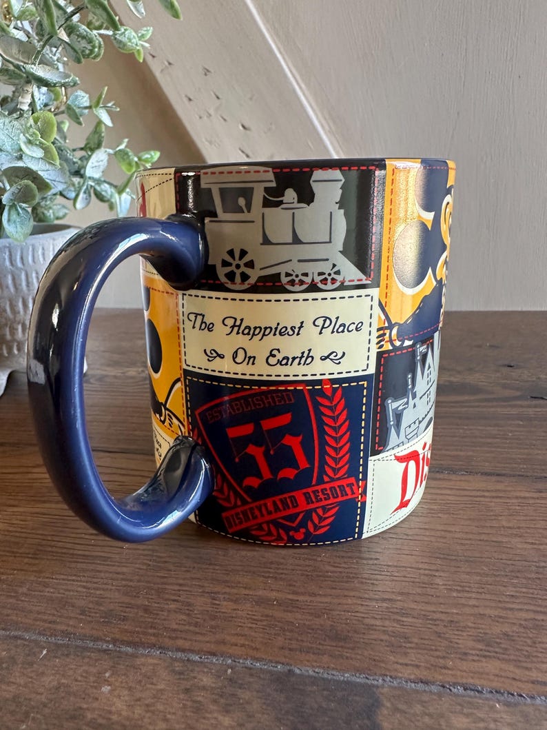 Disneyland Resort Mickey Mouse Coffee Mug | Disney Parks Souvenir | Vintage Style Disney Mug bild 2