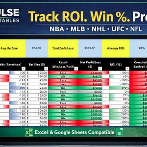 Sportbett-Tracker & Wettleistungslogbuch mit integrierter KI, Bankroll-Planung und ROI-Tracking