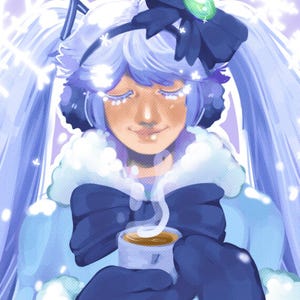 Snow Miku | A3 11x17 Art Print